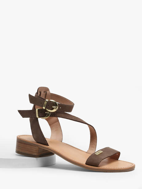 Sandalen Uit Leder Les tropeziennes Beige women HOCNEY ander zicht 1